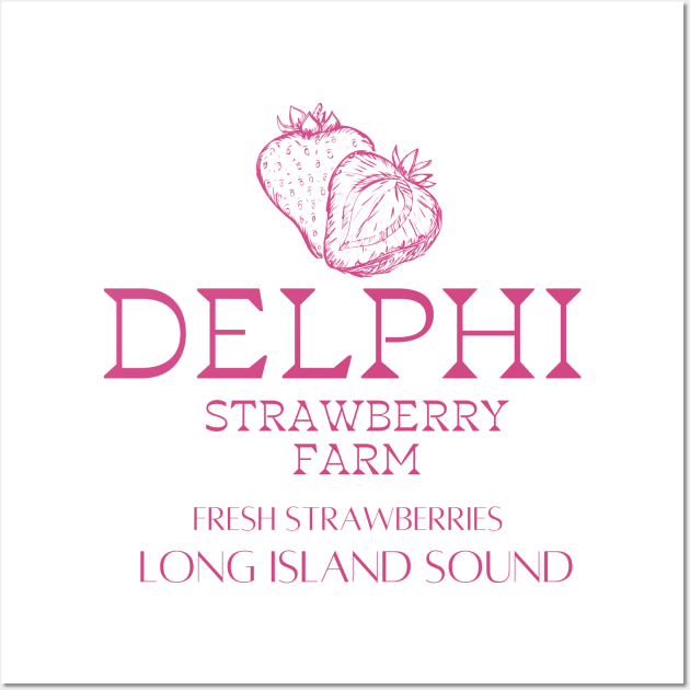 Delphi Strawberry Farm Wall Art by RexieLovelis